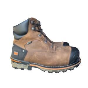 Timberland Pro Boondocks 6 inch Waterproof Comp Toe Boots Men size 13 EUC